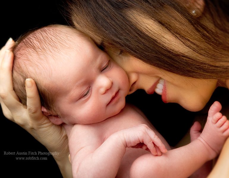 Newborn Baby Photography with Moms 