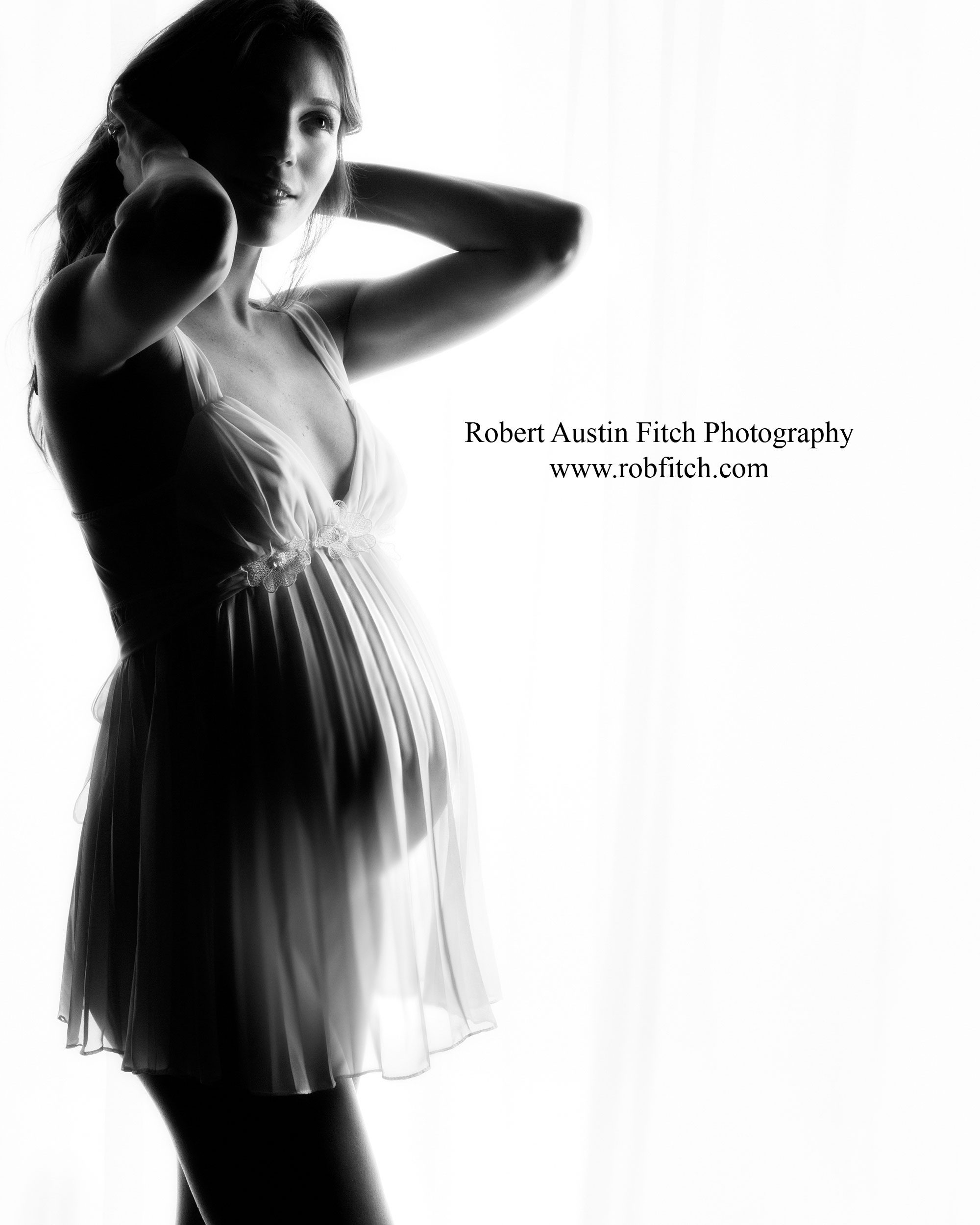 Artistic silhouette maternity photo shoot New Jersey